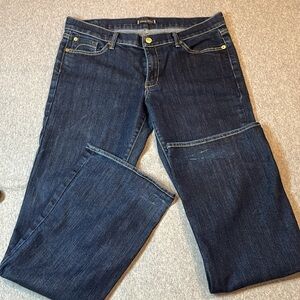 Fidelity Tiger Lily jeans, Viper rinse dark wash, bootcut, tag size 32.